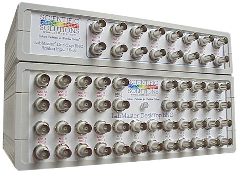 Deskop BNC Stacked Front View